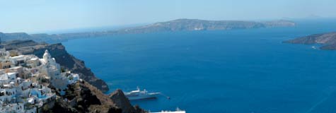 picture of Santorini